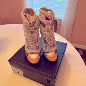 Azaelea Wang beaded heels